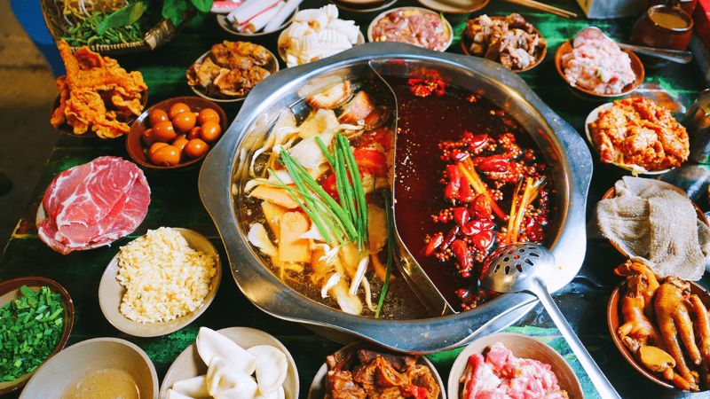 Khám phá ẩm thực đa sắc màu tại Trung Quốc Khám phá ẩm thực đa sắc màu tại Trung Quốc