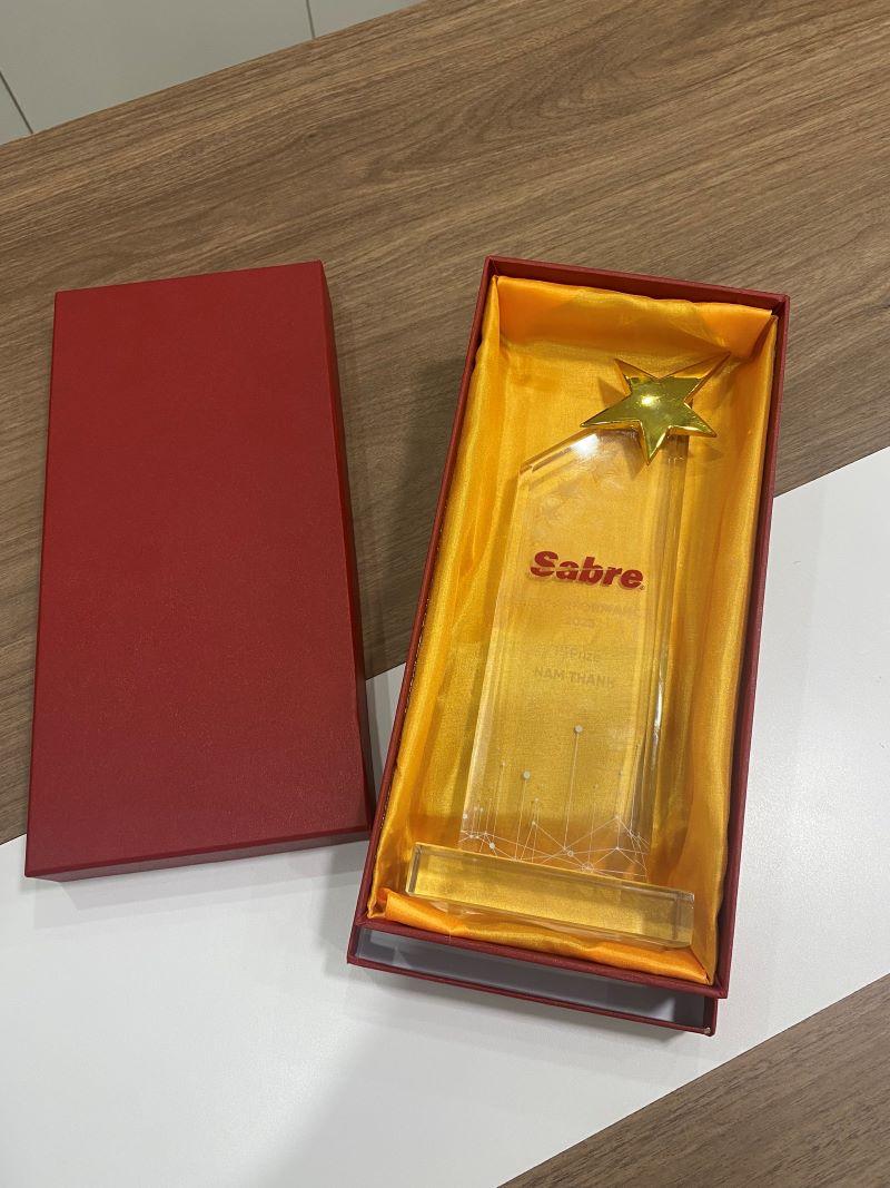Nam Thanh Travel đạt Top 1 Đại lý vé máy bay xuất sắc nhất của Sabre Nam Thanh Travel đạt Top 1 Đại lý vé máy bay xuất sắc nhất của Sabre