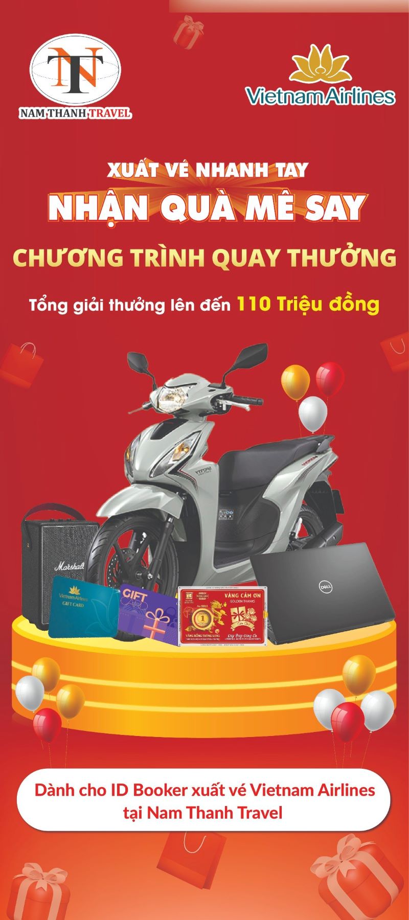 Công bố kết quả quay thưởng chương trình "XUẤT VÉ NHANH TAY - NHẬN QUÀ MÊ SAY" QUÝ IV/2023 Công bố kết quả quay thưởng chương trình "XUẤT VÉ NHANH TAY - NHẬN QUÀ MÊ SAY" QUÝ IV/2023