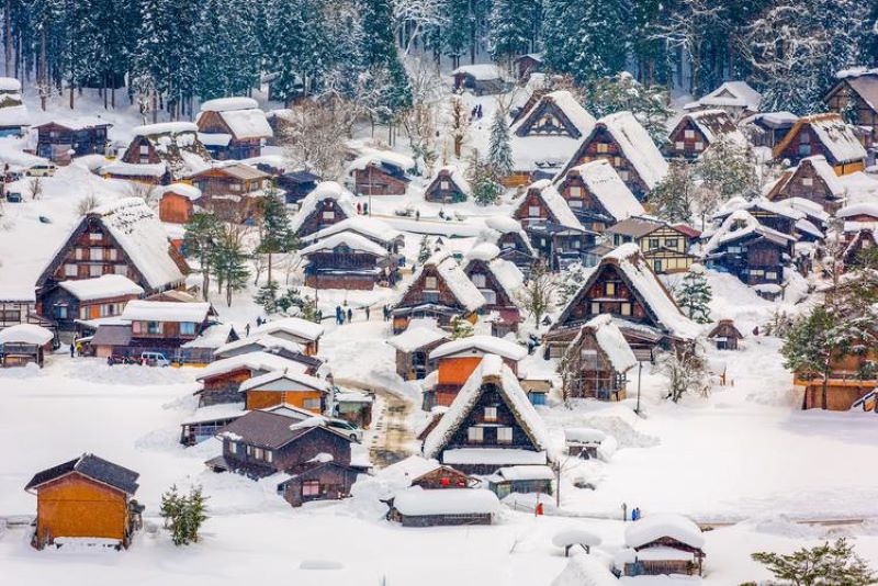 Thời điểm đẹp nhất để khám phá Làng Cổ Shirakawago Thời điểm đẹp nhất để khám phá Làng Cổ Shirakawago