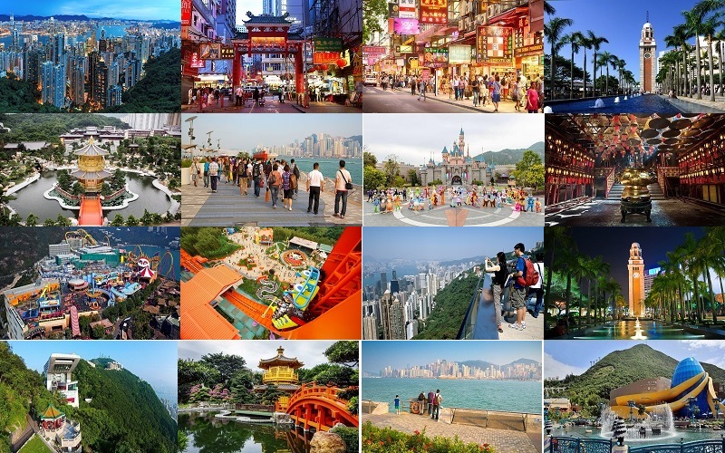 C&aacute;c điểm đến hấp dẫn tại Hồng K&ocirc;ng