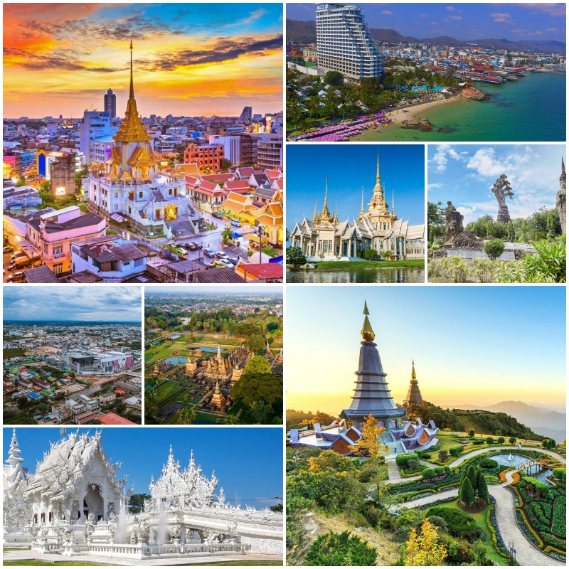 Các điểm đến hấp dẫn tại Thái Lan Các điểm đến hấp dẫn tại Thái Lan