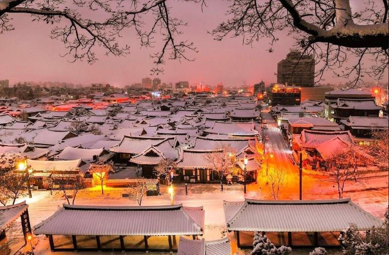 Tour du lịch Hàn Quốc - Làng cổ Jeonju Tour du lịch Hàn Quốc - Làng cổ Jeonju