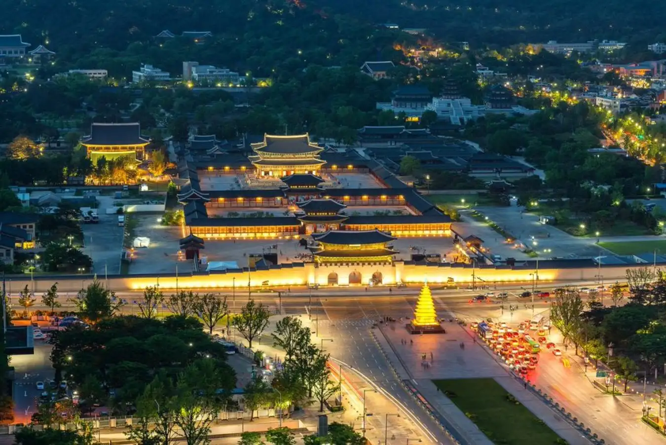 Phương tiện di chuyển tại Cung điện Gyeongbok (Cảnh Ph&uacute;c Cung)