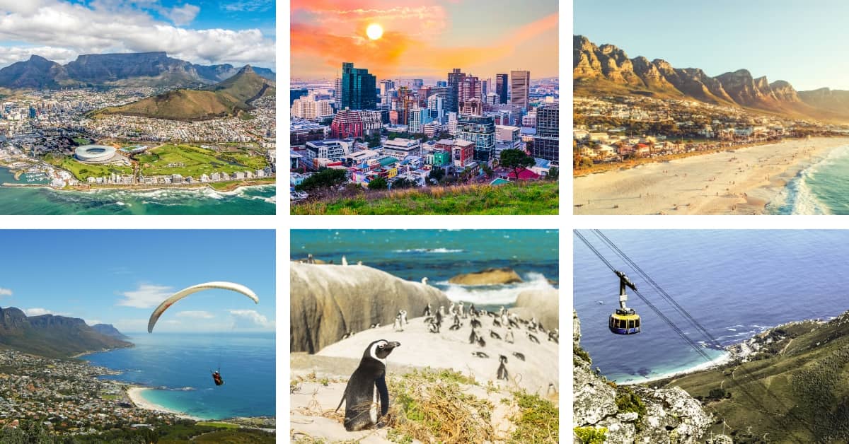Những địa điểm du lịch Cape Town không nên bỏ lỡ Những địa điểm du lịch Cape Town không nên bỏ lỡ
