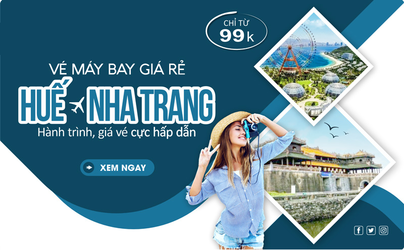 Tuyến bay Huế Nha Trang Tuyến bay Huế Nha Trang