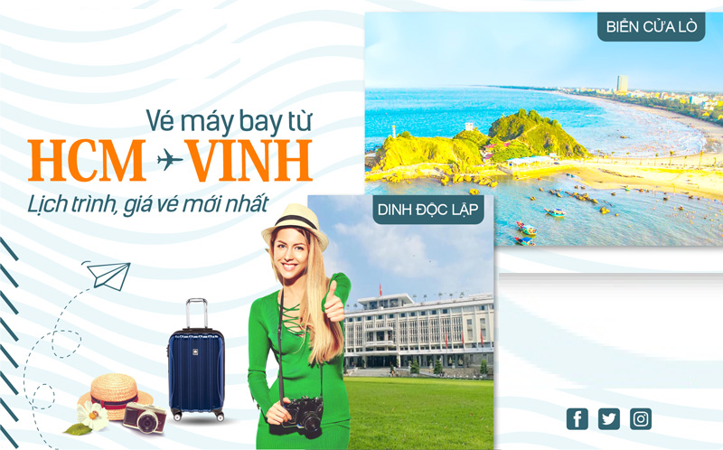 Giá vé máy bay Vinh Sài Gòn cập nhật mới nhất Giá vé máy bay Vinh Sài Gòn cập nhật mới nhất