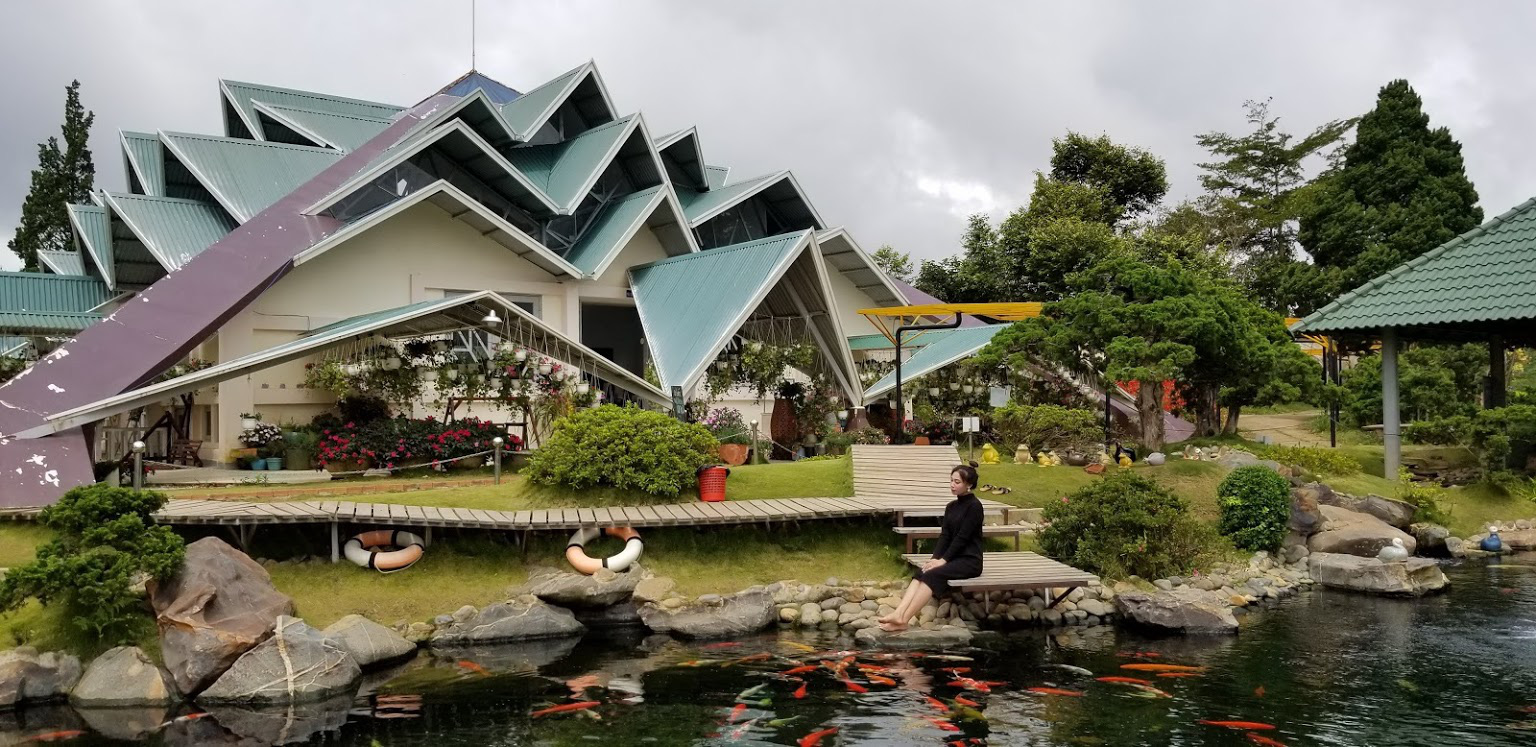 Khu vườn l&aacute; phong cực đẹp khi v&agrave;o giai đoạn chuyển m&ugrave;a