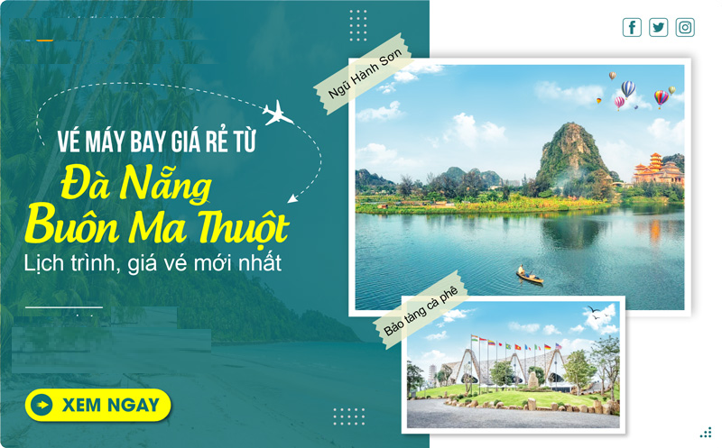 Mua vé máy bay Đà Nẵng Buôn Ma Thuột Mua vé máy bay Đà Nẵng Buôn Ma Thuột