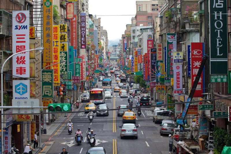 Phương tiện di chuyển tại Đ&agrave;i Bắc