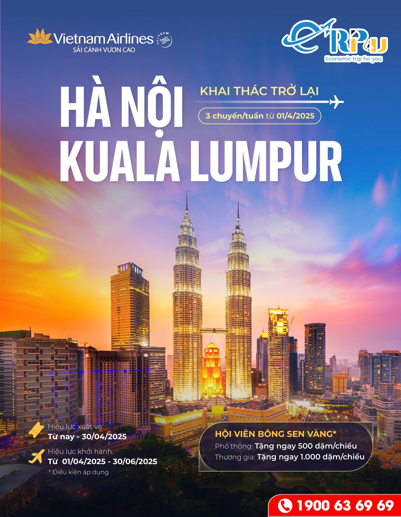 Vietnam Airlines chính thức mở lại đường bay Hà Nội - Kuala Lumpur Vietnam Airlines chính thức mở lại đường bay Hà Nội - Kuala Lumpur