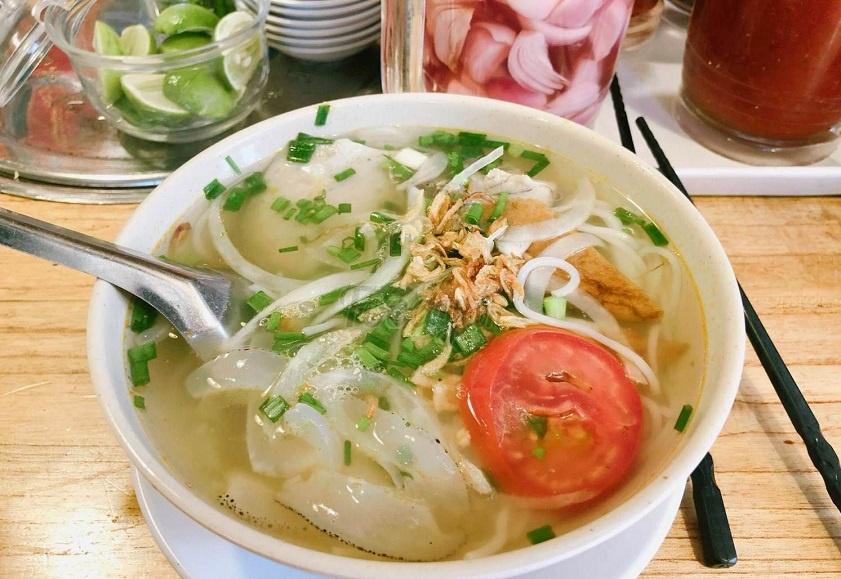 Món bún sứa ít ai biết tại Nha Trang Món bún sứa ít ai biết tại Nha Trang