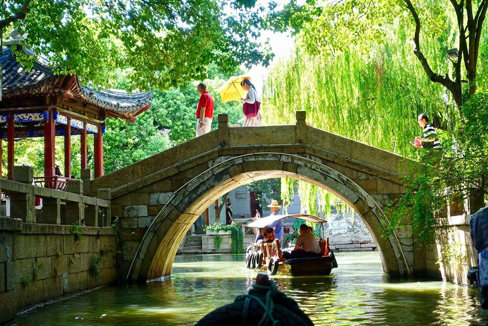 Cảnh sắc "nên thơ" giữa lòng Tô Châu Cảnh sắc "nên thơ" giữa lòng Tô Châu