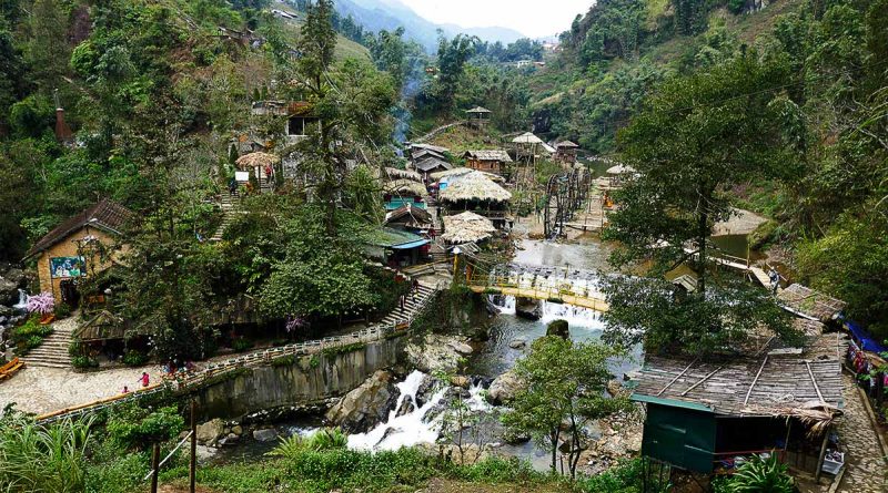 Bản làng của người H'Mông - Bản Cát Cát Bản làng của người H'Mông - Bản Cát Cát