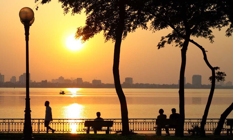 Thời tiết H&agrave; Nội v&agrave;o m&ugrave;a thu dễ chịu nhất trong năm
