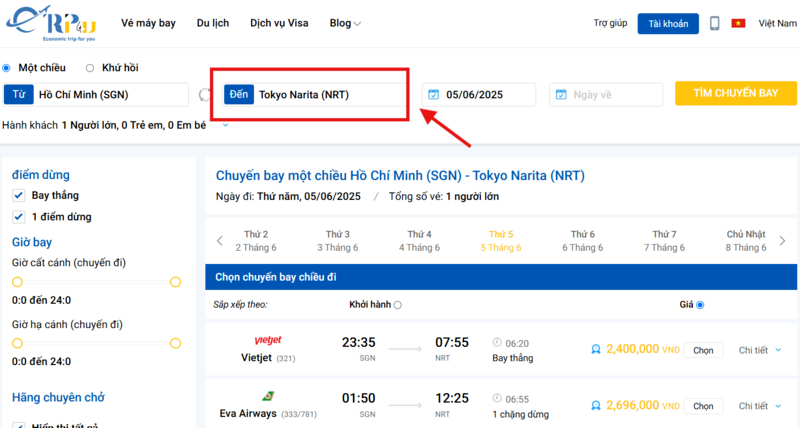 Đặt v&eacute; m&aacute;y bay gi&aacute; tốt tại Vnbuy