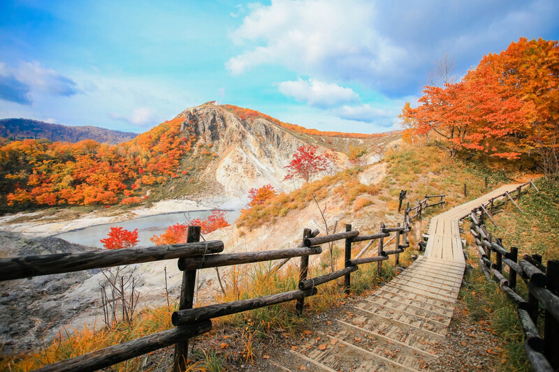Thiên đường mùa thu tại Hokkaido Thiên đường mùa thu tại Hokkaido