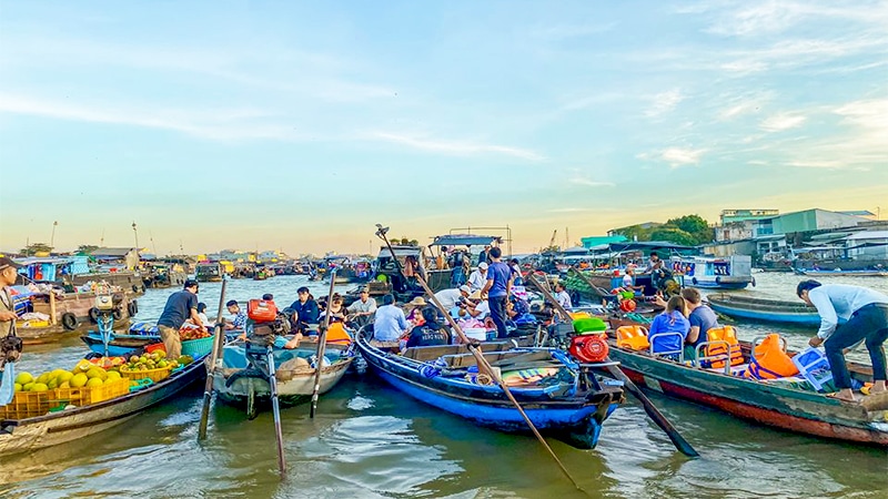 Chợ nổi Cái Răng Chợ nổi Cái Răng