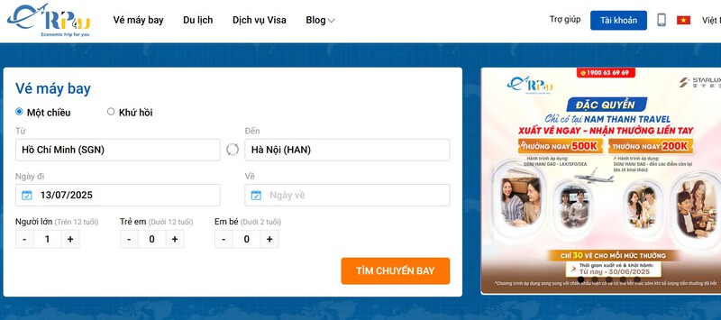 Đặt vé máy bay tháng 7 giá rẻ tại Vnbuy Đặt vé máy bay tháng 7 giá rẻ tại Vnbuy