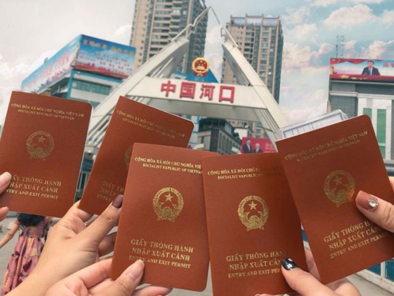 Sổ thông hành đi Hà Khẩu Sổ thông hành đi Hà Khẩu