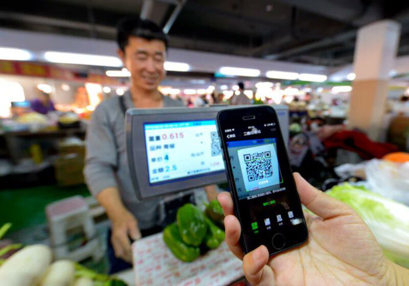 Thanh toán không tiền mặt rất phổ biến tại Trung Quốc Thanh toán không tiền mặt rất phổ biến tại Trung Quốc