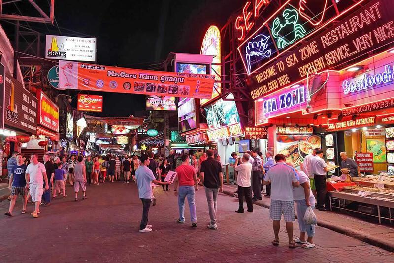 Phố đi bộ Pattaya Phố đi bộ Pattaya