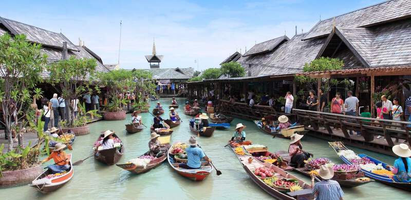 Chợ nổi Pattaya Chợ nổi Pattaya