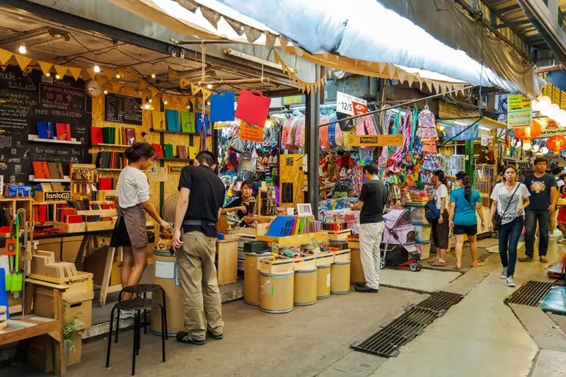 Chợ đêm Chatuchak Chợ đêm Chatuchak