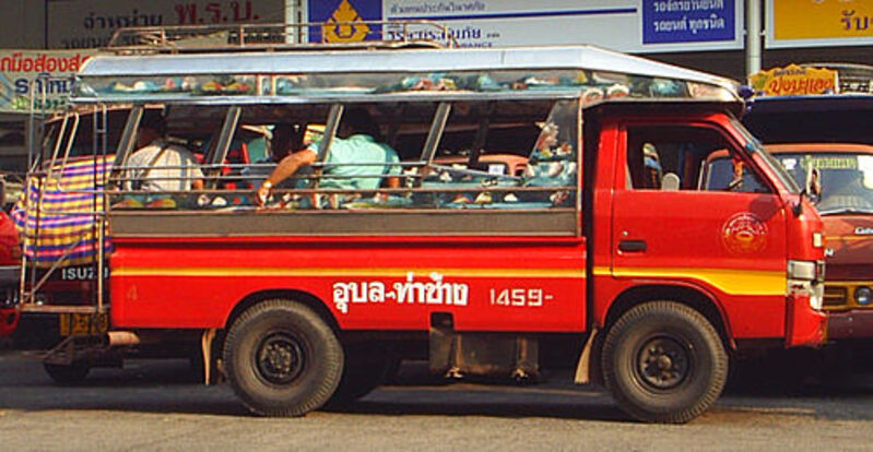 Xe Songthaew tại Pattaya Xe Songthaew tại Pattaya