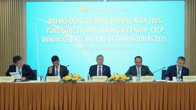 Đại hội cổ đông thường niên của Việt Nam Airline công bố mức lợi nhuận vượt trội trong 6 tháng đầu năm 2025 Đại hội cổ đông thường niên của Việt Nam Airline công bố mức lợi nhuận vượt trội trong 6 tháng đầu năm 2025