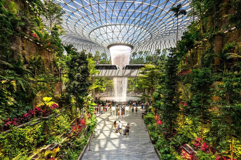 S&acirc;n bay Quốc tế Changi Singapore
