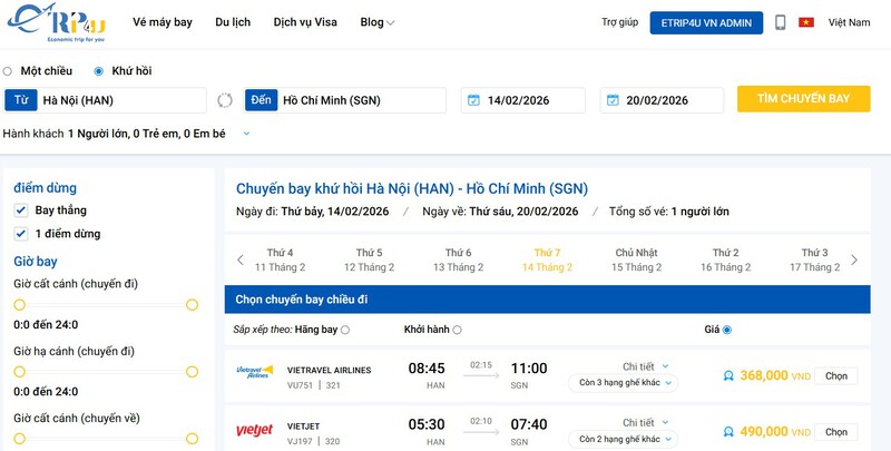B&iacute; k&iacute;p săn v&eacute; m&aacute;y bay dịp tết gi&aacute; rẻ tại Vnbuy