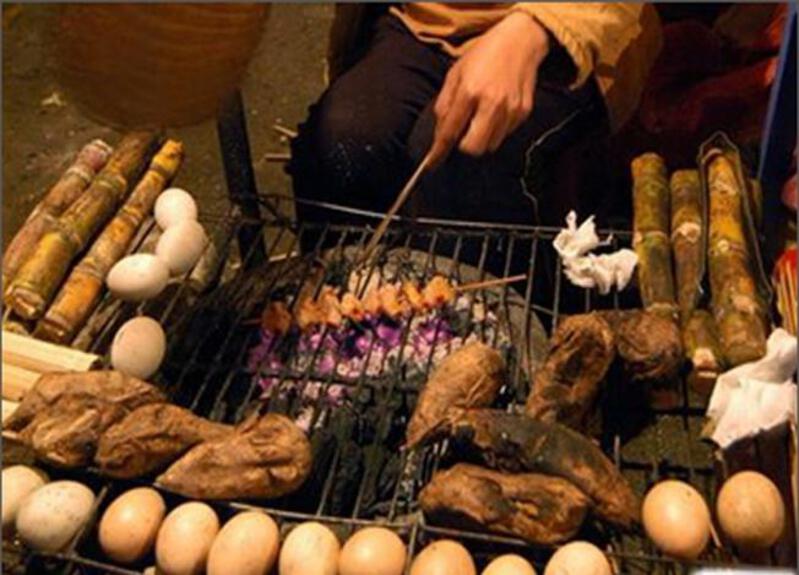 Thưởng thức đồ nướng đặc trưng của Sapa