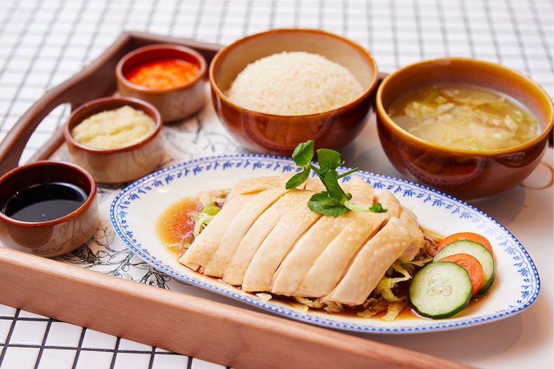 Cơm gà Hải Nam Singapore Cơm gà Hải Nam Singapore