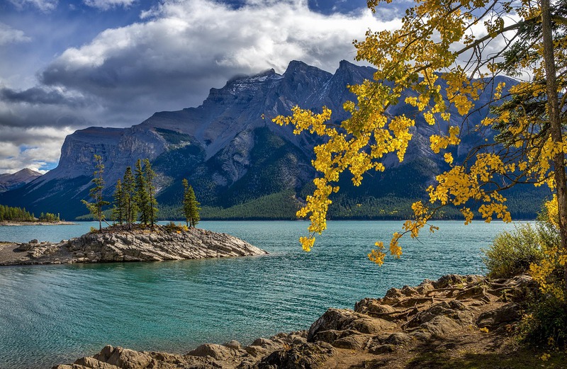 C&ocirc;ng vi&ecirc;n Banff m&ugrave;a thu