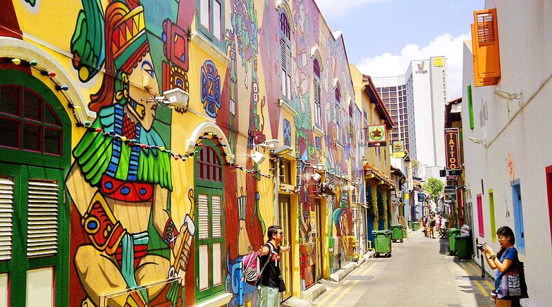 Khu phố Haji Lane Khu phố Haji Lane