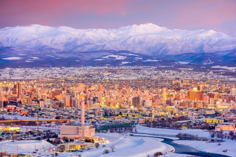 Sapporo – Thành phố lễ hội tuyết nổi tiếng thế giới Sapporo – Thành phố lễ hội tuyết nổi tiếng thế giới