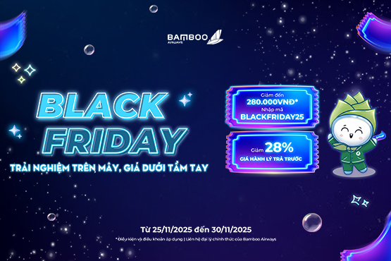 Chương trình khuyến mãi lớn nhất năm - Black Friday 2025 Chương trình khuyến mãi lớn nhất năm - Black Friday 2025