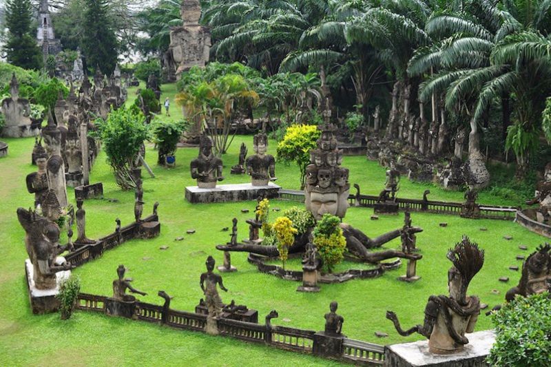 Vườn tượng Phật sở hữu 200 tác phẩm điêu khắc Vườn tượng Phật sở hữu 200 tác phẩm điêu khắc