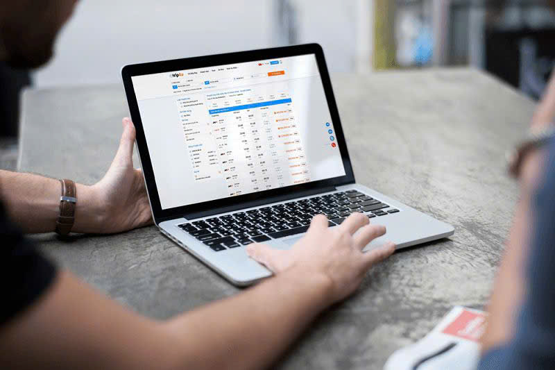 Hướng dẫn quy trình đặt vé máy bay online Hướng dẫn quy trình đặt vé máy bay online
