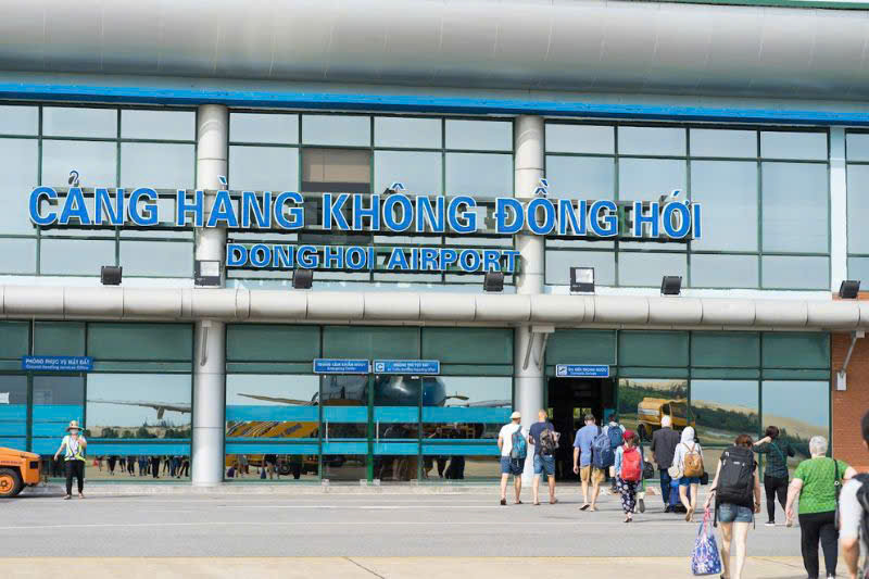 Di chuyển từ sân bay Đồng Hới vào trung tâm Di chuyển từ sân bay Đồng Hới vào trung tâm