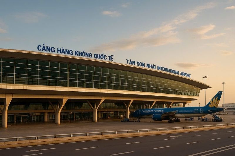 Sân bay Tân Sơn Nhất, TP. Hồ Chí Minh Sân bay Tân Sơn Nhất, TP. Hồ Chí Minh