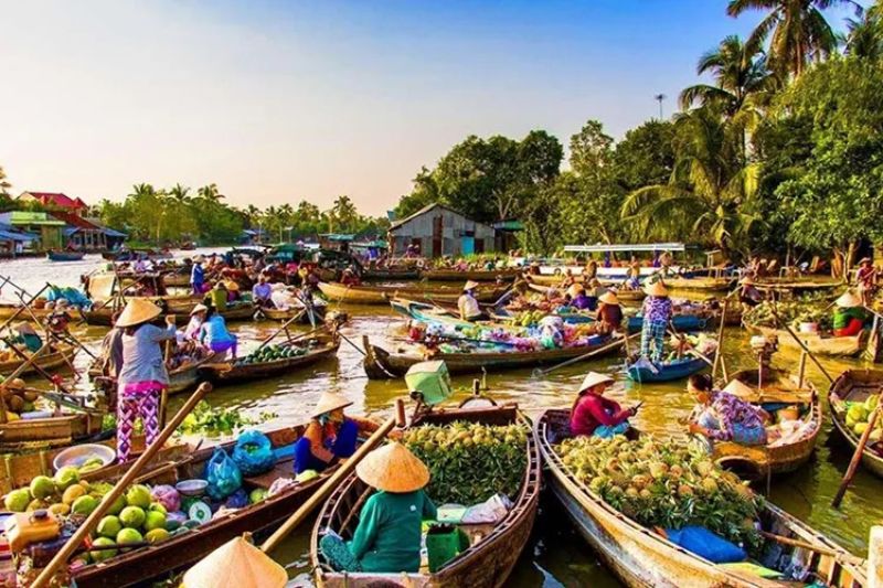 Chợ nổi C&aacute;i Răng