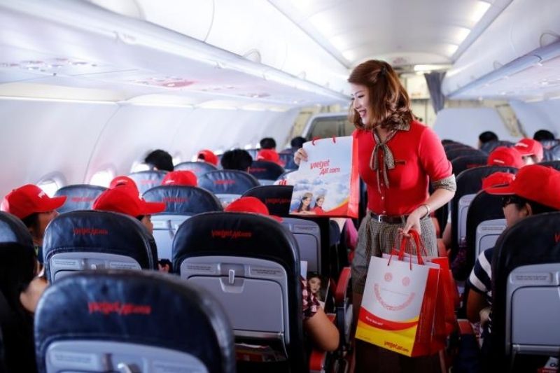 Vietjet Air - Giá vé tiết kiệm, nhiều khuyến mãi Vietjet Air - Giá vé tiết kiệm, nhiều khuyến mãi