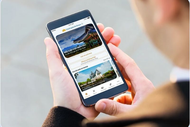 Hướng dẫn cách đổi vé máy bay Vietnam Airlines trên app Hướng dẫn cách đổi vé máy bay Vietnam Airlines trên app