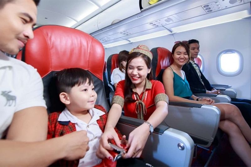 Những lưu ý quan trọng khi mua vé Vietjet cho trẻ em Những lưu ý quan trọng khi mua vé Vietjet cho trẻ em