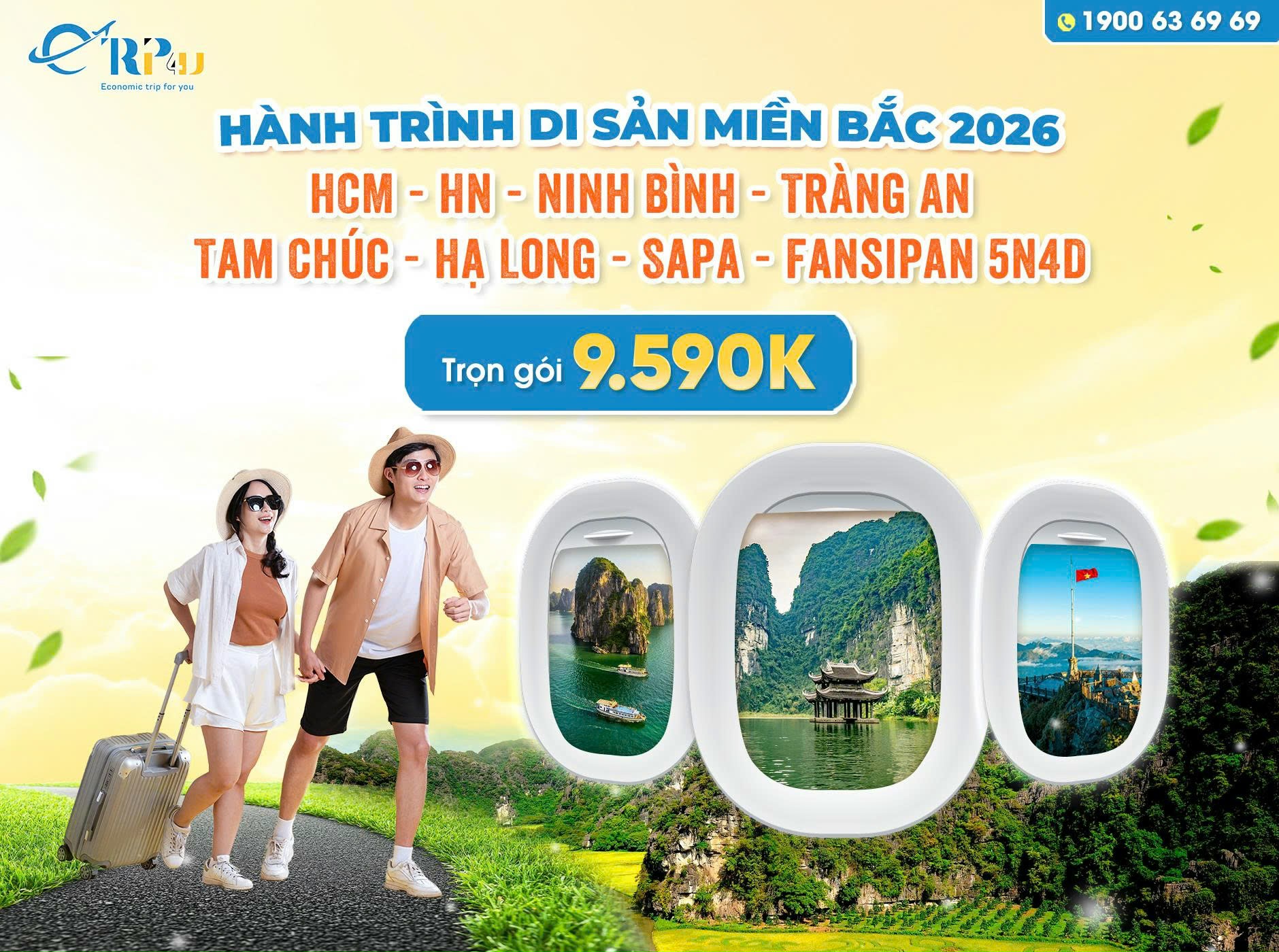 Tour HCM mien Bac