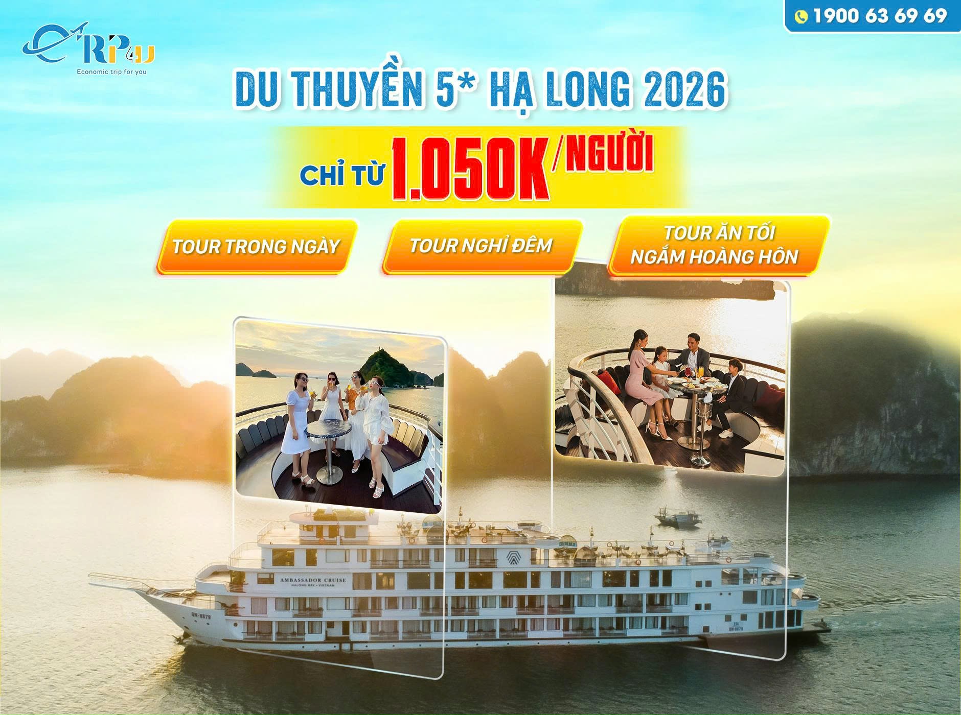 Du thuyen Ha Long
