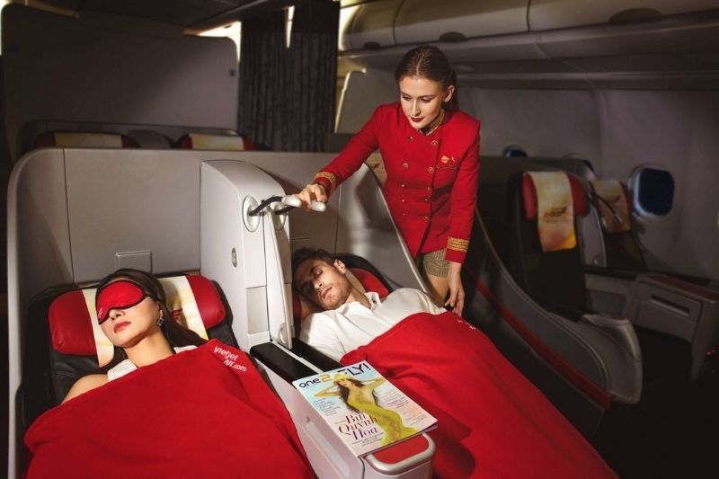 Hạng v&eacute; Skyboss Business Vietjet Air