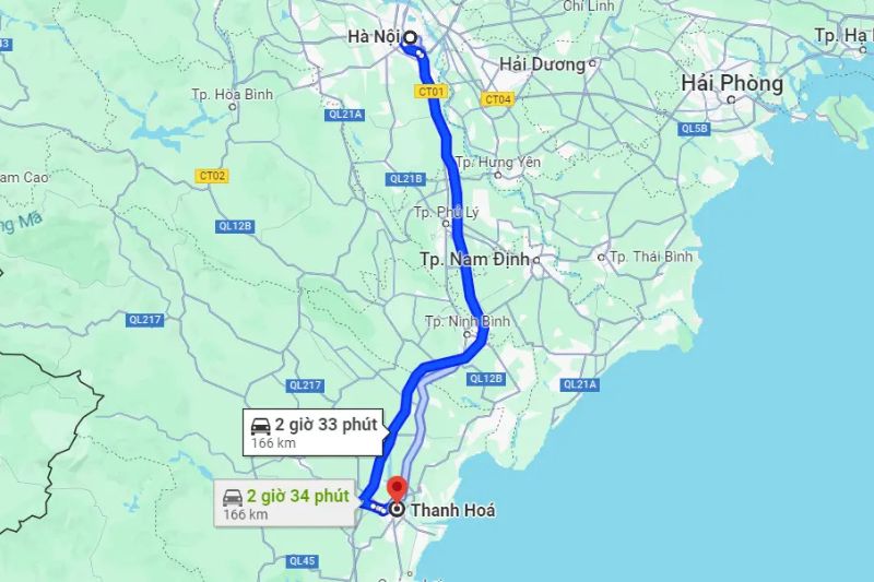 Thanh Hóa cách Hà Nội bao nhiêu km? Thanh Hóa cách Hà Nội bao nhiêu km?